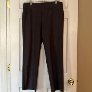 Grey Pull On Dress Pants